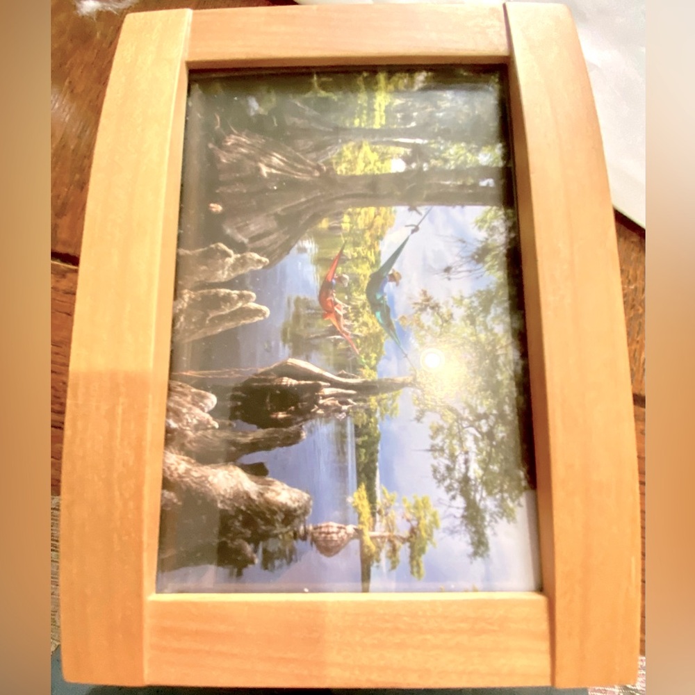 DANSK Maple Wood Picture Frame.  Made in Thailand. NWT. Holds 4x6. Beautiful EC
